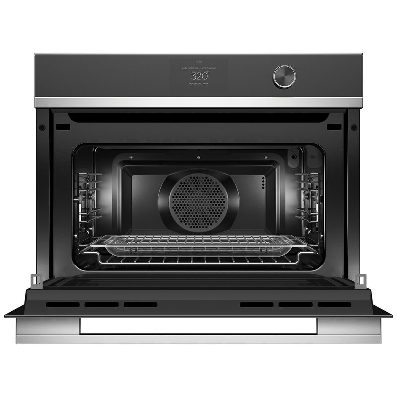 Fisher & Paykel Series 9 24 in. 1.7 cu. ft. Electric Smart Wall Oven with True European Convection - Stainless Steel, , hires