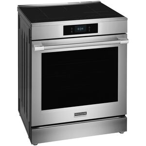 Frigidaire Professional 30 in. 6.2 cu. ft. Smart Air-Fry True European Convection Steam Oven Electric Range with 5 Induction Burners - Stainless Steel, , hires