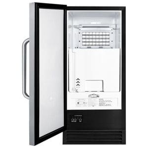 Summit 15 in. Built-In Undercounter Commercial-Use Ice Maker with 25 lb. Ice Storage, Auto-Defrost & Digital Control - Stainless Steel, , hires
