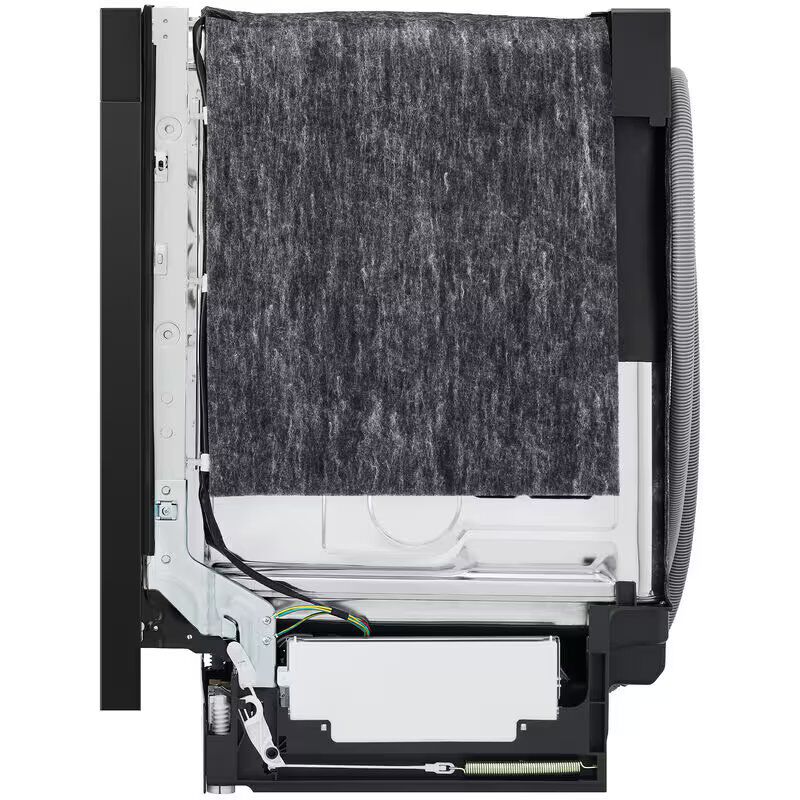 LG 24 in. Front Control Dishwasher with 52 dBa Sound Level, Dynamic Dry & Pocket - Black, Black, hires