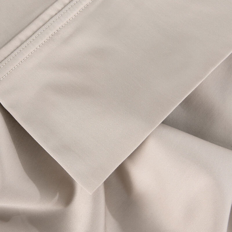 BEDGEAR Hyper-Cotton Performance Split Cal King Size Sheet Set - Beige, , hires