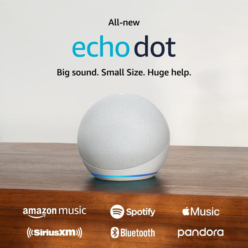  Echo Dot (5th Gen, 2022 Release) Smart Speaker with Alexa