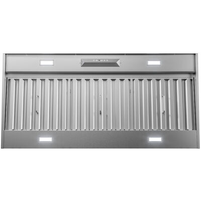 Zephyr 48 in. Standard Style Range Hood with 6 Speed Settings, 1200 CFM, Ducted Venting & 4 LED Lights - Stainless Steel | AK9346BS