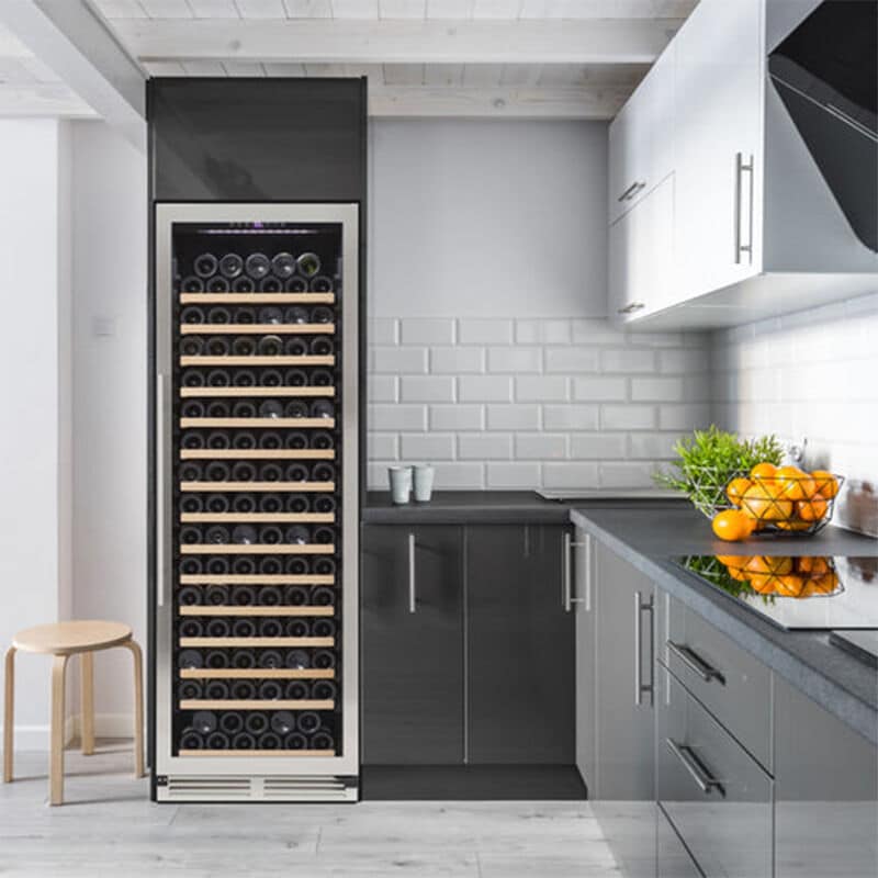 Built in tall wine outlet fridge