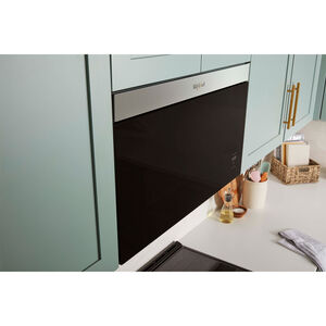 Whirlpool 30 in. 1.1 cu. ft. 1000W Over-the-Range Microwave with 300 CFM & Sensor Cooking - Fingerprint Resistant Stainless, Fingerprint Resistant Stainless, hires