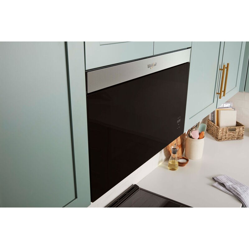 Whirlpool 30 in. 1.1 cu. ft. 1000W Over-the-Range Microwave with 300 CFM & Sensor Cooking - Fingerprint Resistant Stainless, Fingerprint Resistant Stainless, hires