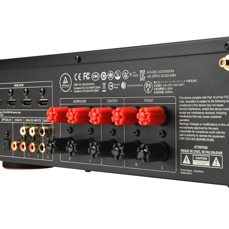 JBL 5.2 Channel 8K AV Receiver - White, , hires