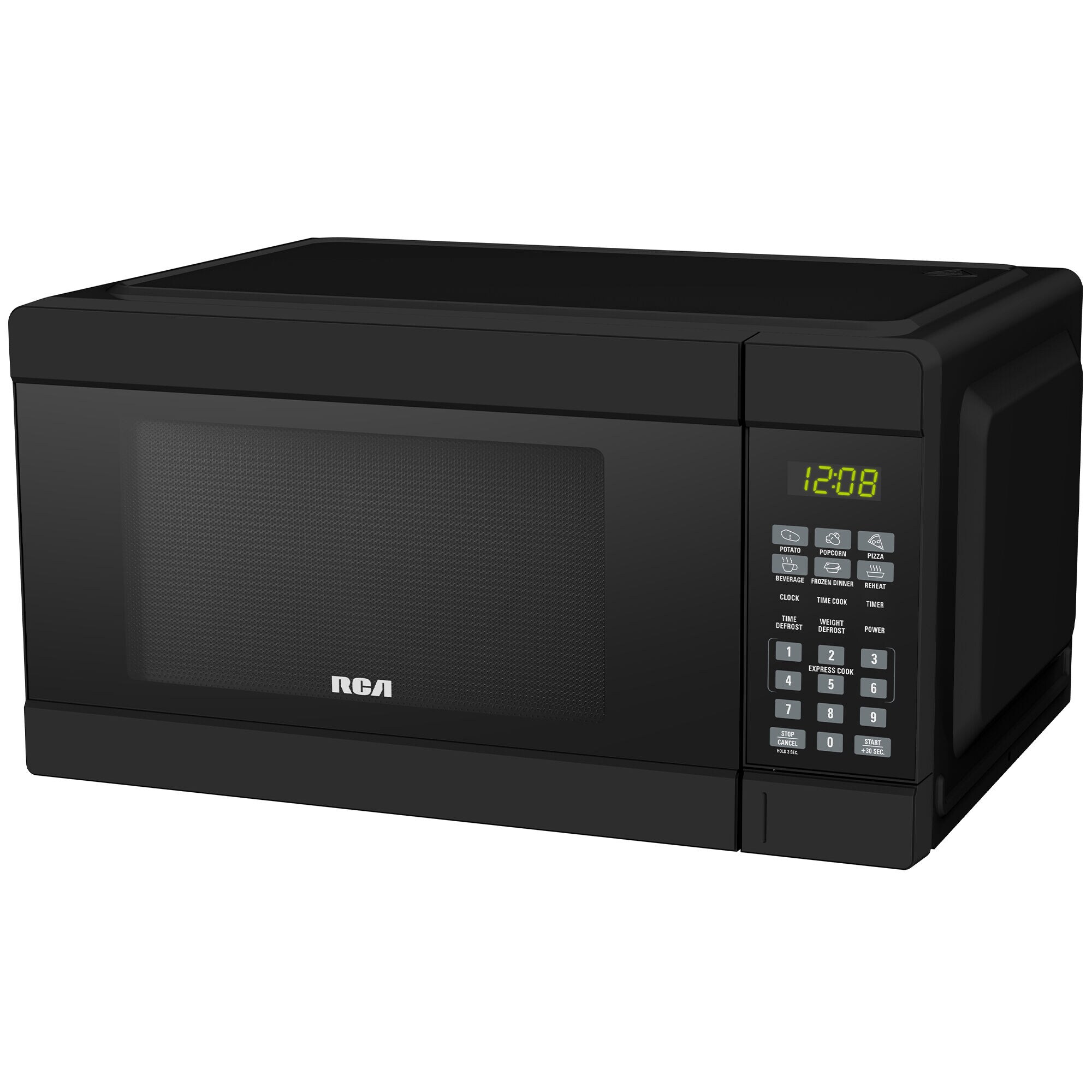 Rca black sale microwave