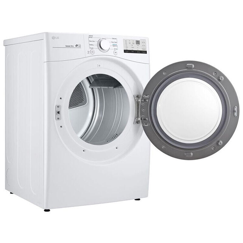 LG 27 in. 7.4 cu. ft. Stackable Gas Dryer with Sensor Dry Technology - White, , hires