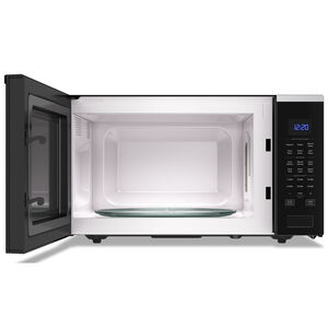 Whirlpool 22 in. 1.6 cu. ft. Countertop Microwave with 10 Power Levels & Sensor Cooking Controls - White, Stainless Steel, hires