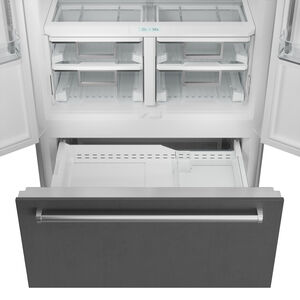 Sub-Zero Classic Series 42 in. Built-In 24.7 cu. ft. Smart French Door Refrigerator with Internal Filtered Water Dispenser - Stainless Steel, , hires