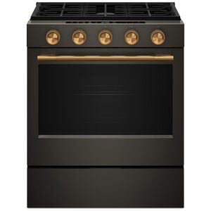 KitchenAid Handle and Knob Hardware Accessory Kit for Slide-In Convection Range - Bronze, , hires