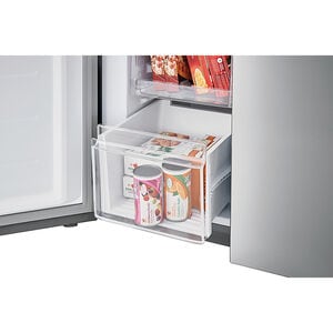 Frigidaire 33 in. 17.4 cu. ft. Counter Depth 4-Door French Door Refrigerator - Brushed Steel, , hires