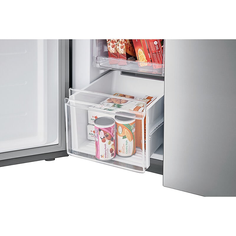 Frigidaire 33 in. 17.4 cu. ft. Counter Depth 4-Door French Door Refrigerator - Brushed Steel, , hires