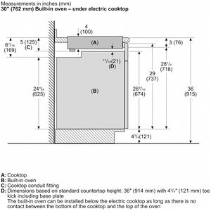 Bosch 800 Series 30 in. 4-Burner Electric Cooktop with Simmer Burner & Power Burner - Black, , hires