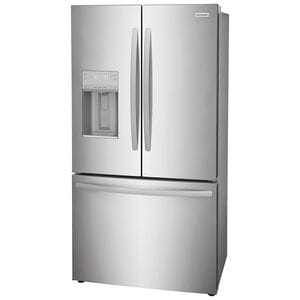 Frigidaire 36 in. 22.6 cu. ft. Counter Depth French Door Refrigerator with Ice & Water Dispenser - Stainless Steel, , hires