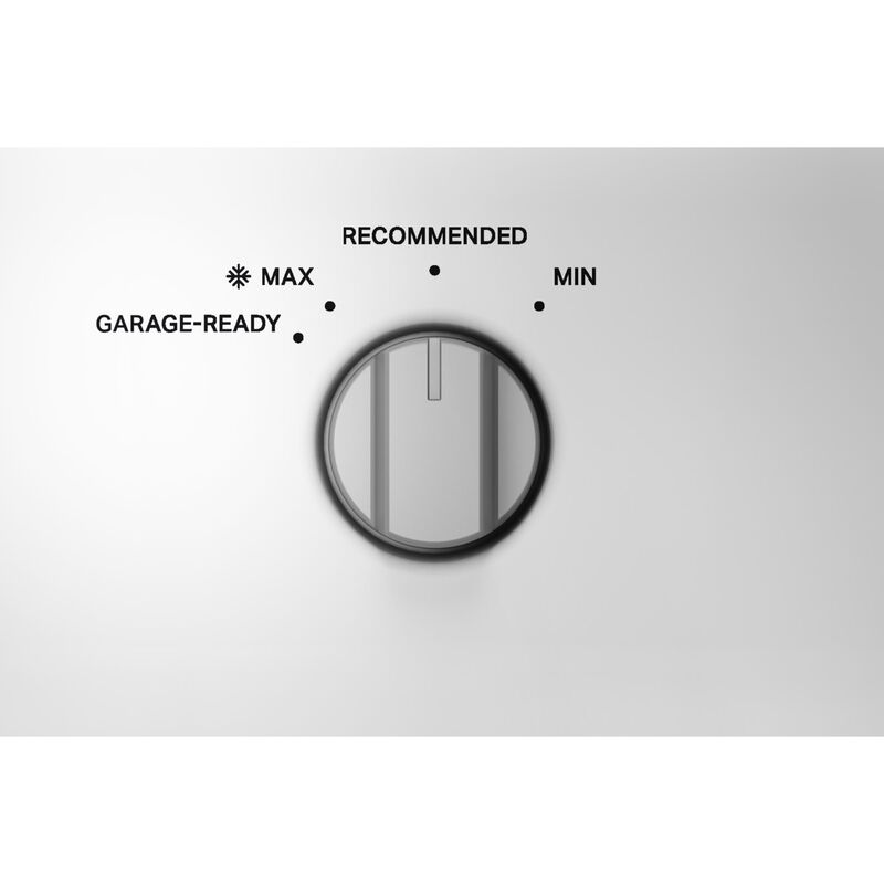 Whirlpool 33 in. 21.3 cu. ft. Garage-Ready Top Freezer Refrigerator - Black, Black, hires