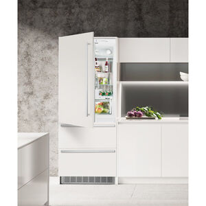 Liebherr 30 in. Built-In 14.1 cu. ft. Counter Depth Bottom Freezer Refrigerator - Custom Panel Ready, , hires