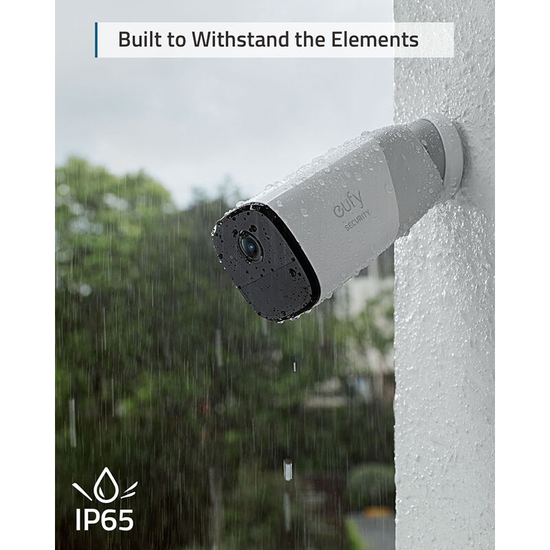 Eufy - eufyCam 2 Pro 2K Indoor/Outdoor 2-Camera Security System - White, , hires