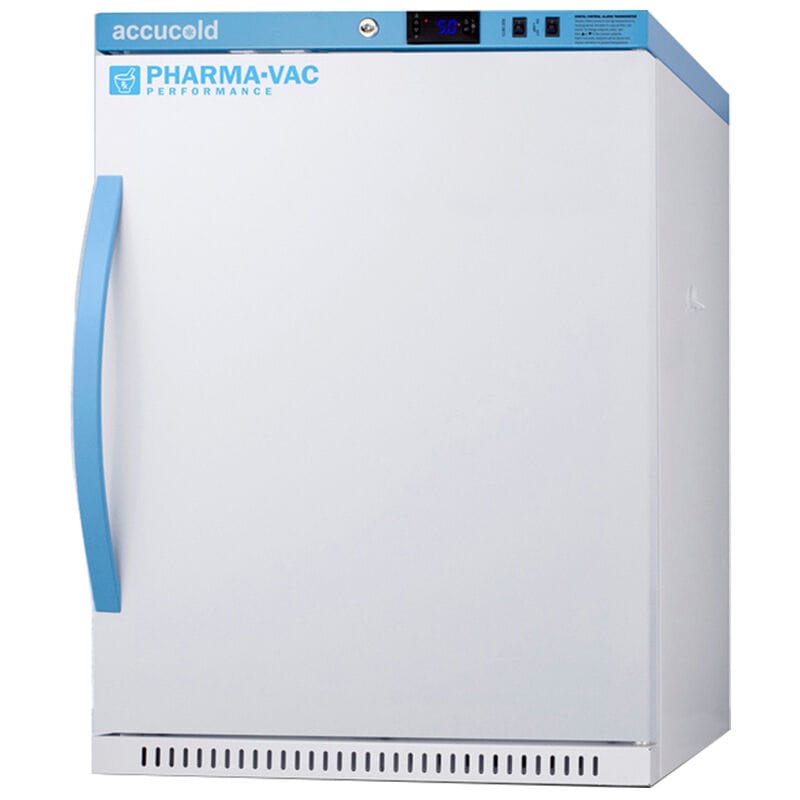 Summit AccuCold 24 in. 6.0 cu. ft. Undercounter Refrigerator - White, , hires