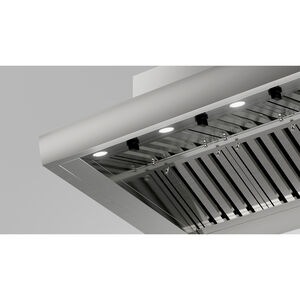 XO 36 in. Ducted Canopy Pro Style Range Hood with 1200 CFM, 2 Fan Speeds & 4 LED Lights - Stainless Steel, , hires