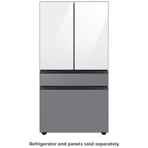 Samsung Bespoke 4-Door French Door Bottom Panel for Refrigerators - Stainless Steel, , hires