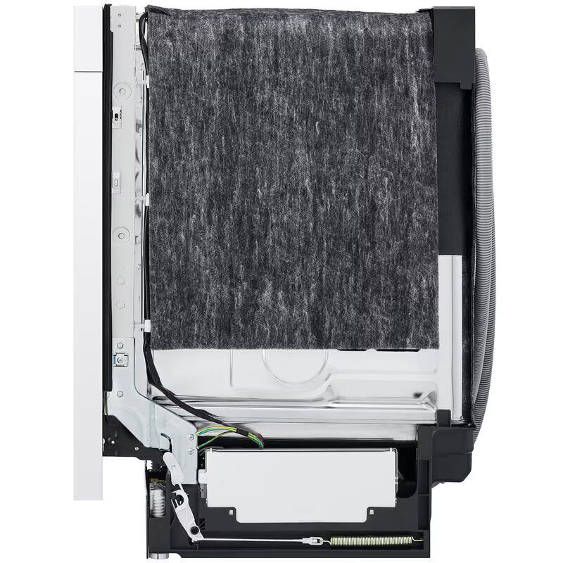 LG 24 in. Built-In Dishwasher with Front Control, 52 dBA Sound Level, 15 Place Settings & 5 Wash Cycles - White, , hires