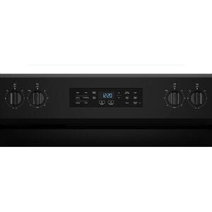 Whirlpool 30 in. 5.3 cu. ft. Air-Fry Standard Convection Electric Range with Radiant Burners - Black, , hires