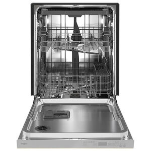 Whirlpool 24 in. Top Control Dishwasher with 47 dBa Sound Level, 3rd-Rack & Pocket - Biscuit, , hires