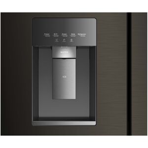 Whirlpool 36 in. 21.9 cu. ft. Smart Counter Depth 4-Door French Door Refrigerator with Ice & Water Dispenser - Black Stainless, , hires