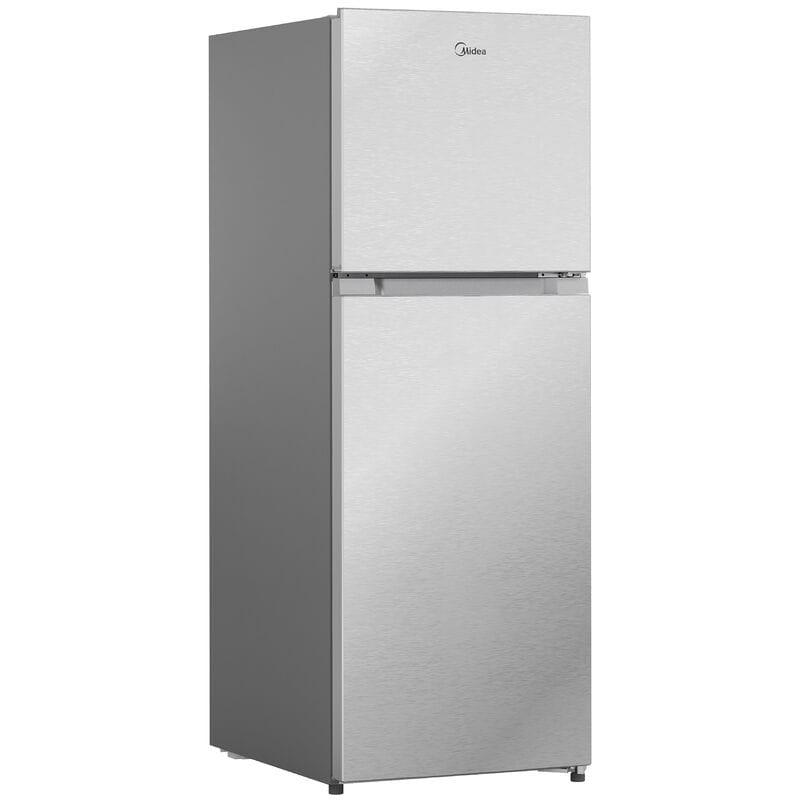 Midea 22 in. 10.1 cu. ft. Counter Depth Garage-Ready Top Freezer Refrigerator - Stainless Steel, , hires