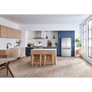 Bosch 800 Series 36 in. 20.5 cu. ft. Smart Counter Depth 4-Door French Door Refrigerator with Internal Water Dispenser - Stainless Steel, , hires