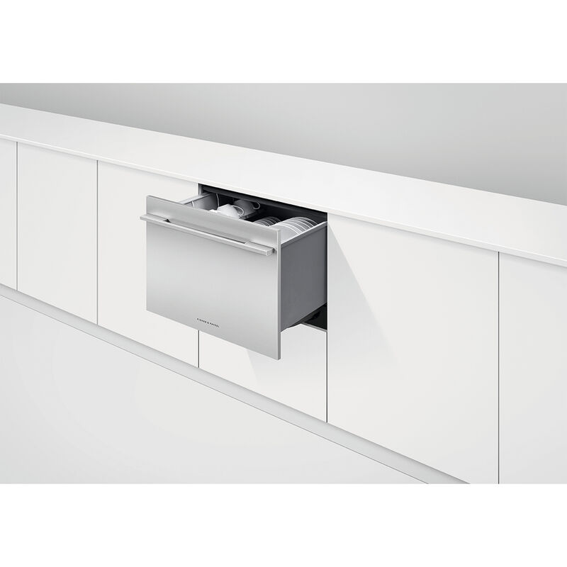 Fisher & Paykel Series 9 24 in. Smart Dishwasher with Top Control & 43 dBa Sound Level - Custom Panel Ready, , hires