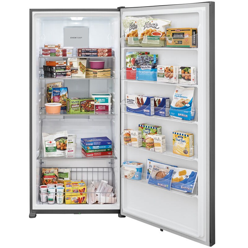 Frigidaire 33 in. 20.0 cu. ft. Garage-Ready Upright Freezer with Adjustable Shelves - Carbon, Carbon, hires