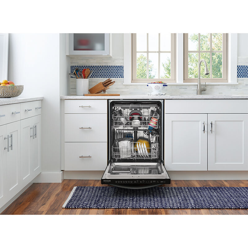 FGID2479SD in Black Stainless Steel by Frigidaire in Vestal, NY - Frigidaire  Gallery 24 Built-In Dishwasher with EvenDry™ System