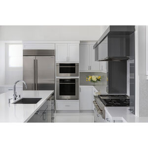 Wolf M Series 30 in. 1.6 cu. ft. Speed Electric Single Wall Oven with Standard Convection - Stainless Steel, , hires