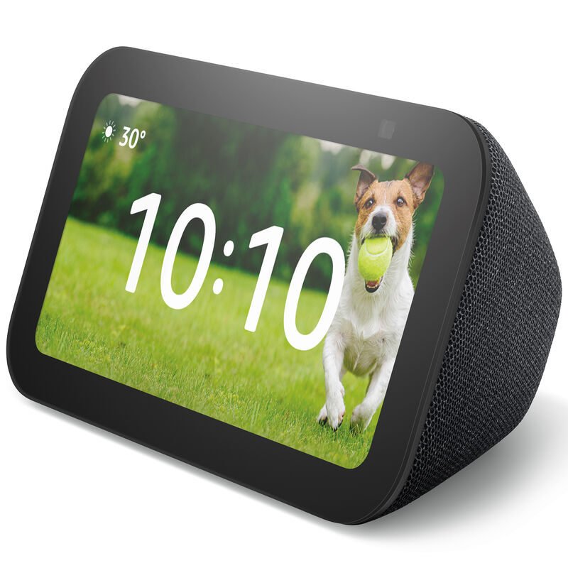 Echo Show 5 3rd Gen Smart display with deeper bass and clearer sound  in Charcoal
