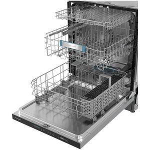 Frigidaire 24 in. Top Control Dishwasher with 49 dBa Sound Level & 3rd Rack - Stainless Steel, , hires