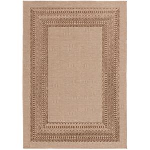 Natco Santorini Collection Outdoor Area Rug Sutton 7'10"x9'10" - Natural/Earth, , hires