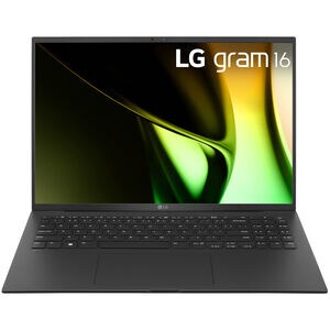 LG gram 16 in. Notebook with AI Onboard, Intel Core Ultra 7 155H, 4.8 GHz CPU, Intel Arc GPU, 16 GB RAM, 2 TB SSD, up to 23.5 Hrs. of Battery Life & Windows 11 Home - Obsidian Black, , hires