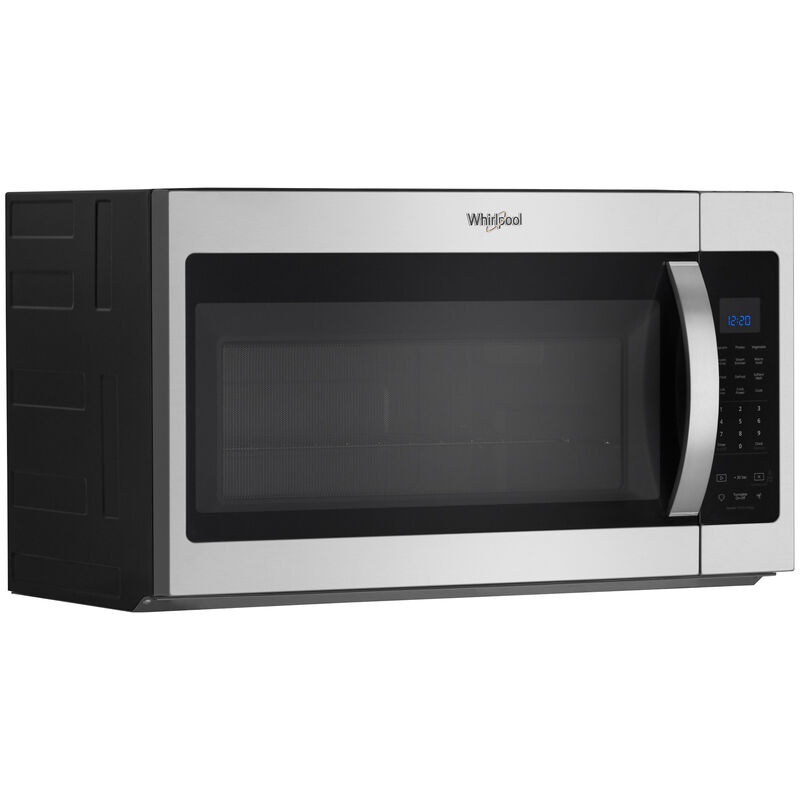 Whirlpool 30 in. 1.9 cu. ft. 1000W Over-the-Range Microwave with 300 CFM & Sensor Cooking - Stainless Steel, Stainless Steel, hires
