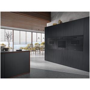 Miele ArtLine Series 30 in. 4.6 cu. ft. Smart Electric Single Wall Oven with Dual Convection - Obsidian Black, , hires