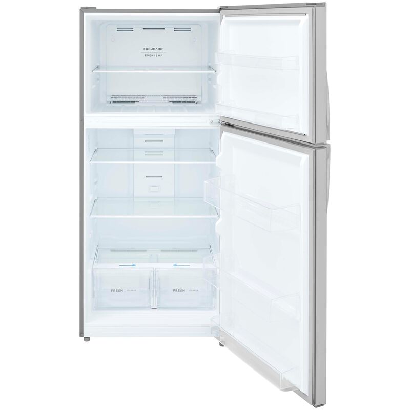 Frigidaire 30 in. 21.6 cu. ft. Garage-Ready Top Freezer Refrigerator - Fingerprint Resistant Stainless Steel Look, , hires
