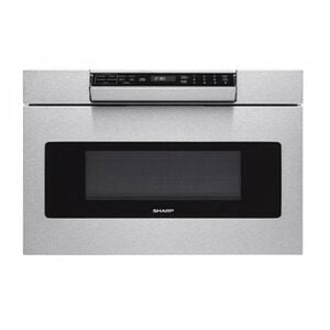 Sharp 24 in. 1.2 cu. ft. Microwave Drawer with 11 Power Levels & Sensor Cooking Controls - Stainless Steel, , hires