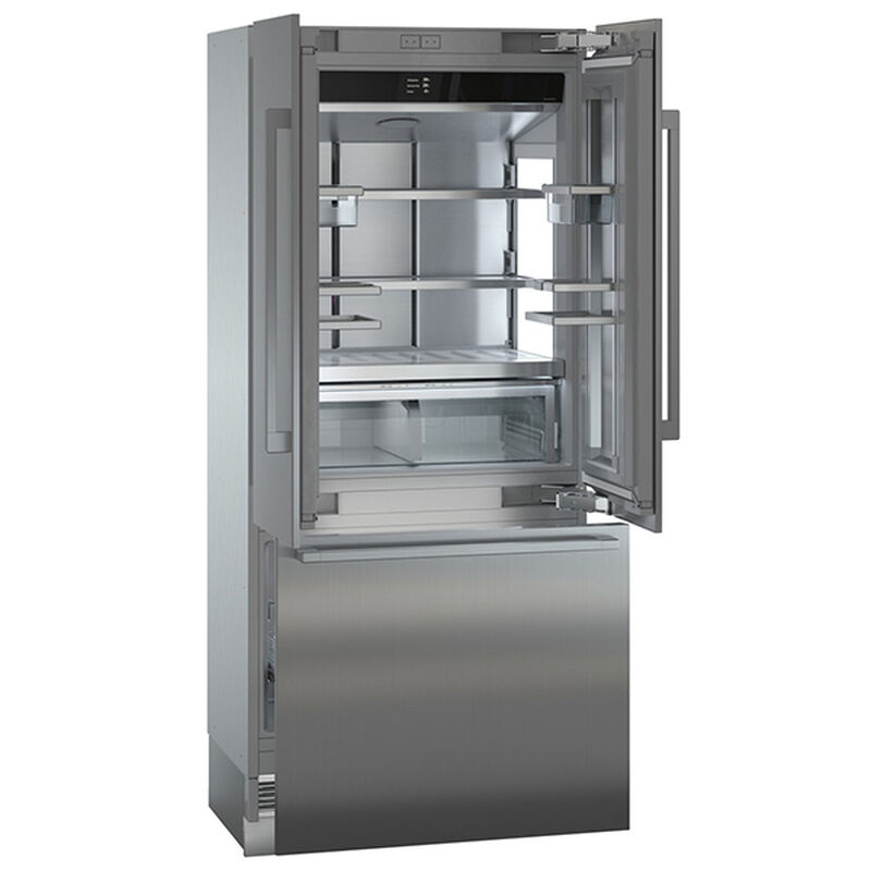Liebherr 36 in. 18 cu. ft. Built-In Smart Counter Depth French Door Refrigerator with Internal Water Dispenser - Custom Panel Ready, , hires