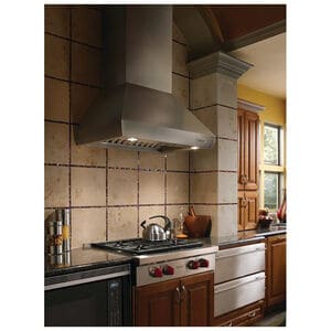 Wolf 30 in. 4-Burner LP Gas Rangetop with Simmer Burner & Power Burner - Stainless Steel, , hires
