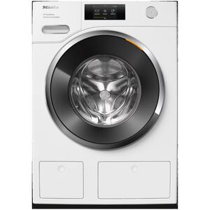 Miele 24 in. 2.26 cu. ft. Smart Stackable Front Load Washer with Sanitize & Steam Cycle - Lotus White, , hires