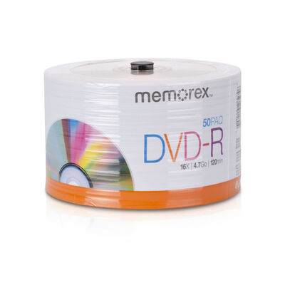 Memorex 50pk DVD-R ECO Spindle | 32020031749