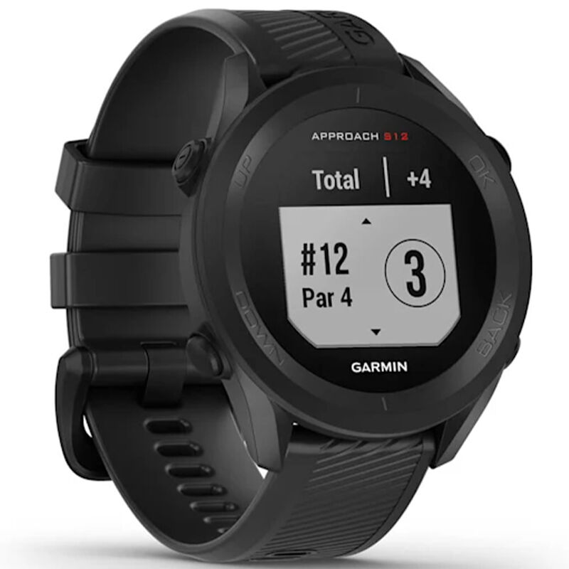 Garmin Approach S12 GPS Golf Smartwatch - Black | P.C. Richard & Son