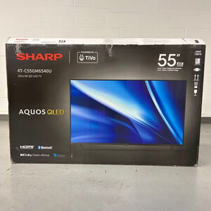 Sharp - 55" Class QLED 4K UHD Smart TiVo Os TV (Open Box Excellent Condition), , hires